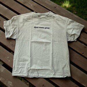 NIKE Mind Meets Grind Light Green Basketball T Shirt Size XL